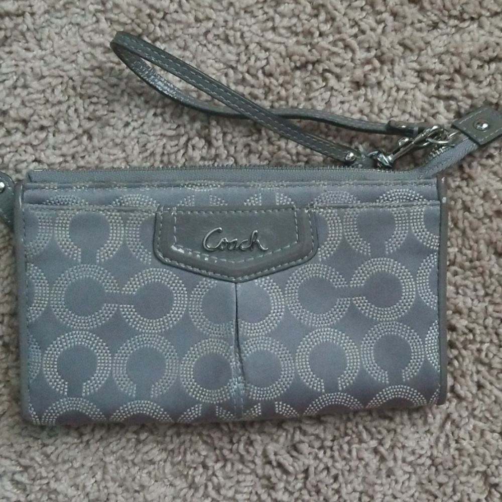 Coach wristlet/wallet